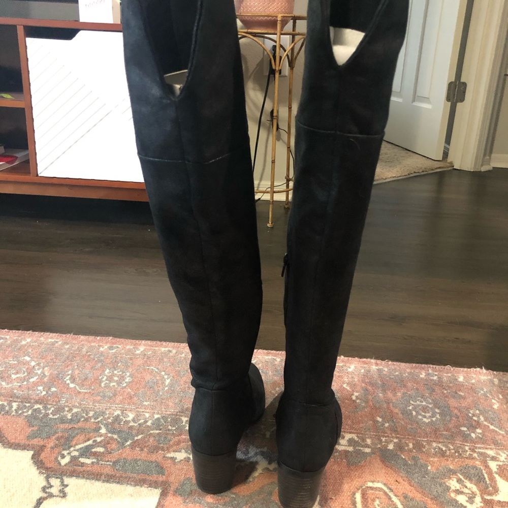 Knee-high boots